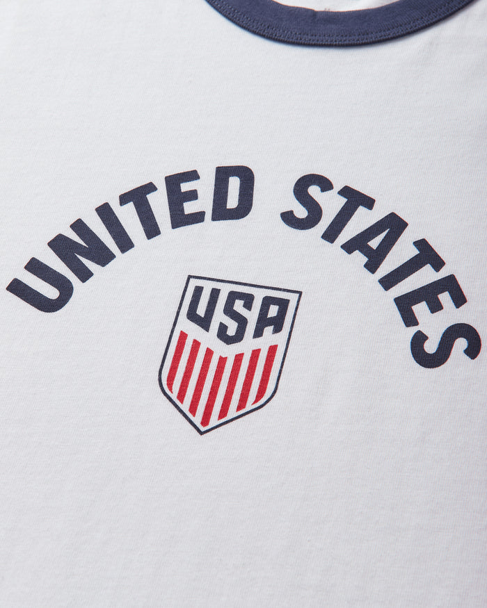Levi's X Wc Ringer Tee X Usa Retro Ri Whites T-Shirts Shortsleeve 006GW 0000