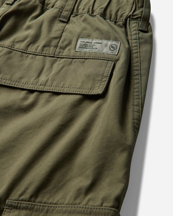 Neighborhood Wide Cargo Short  Pants Olive Drab Shorts Cargo Short 261SPNH-PTM04 OLIVEDRAB