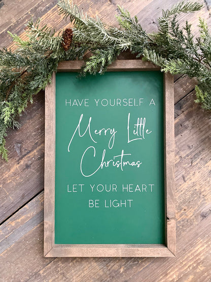 Merry Little Christmas <br>Framed Print