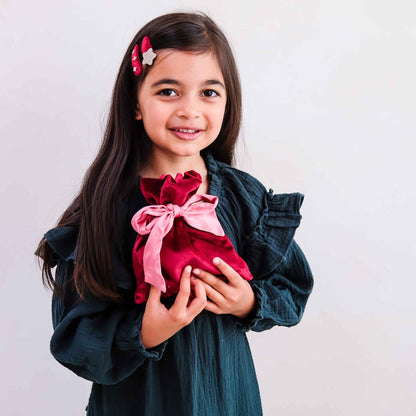 Mimi & Lula - Gifting Pouch - Burgundy