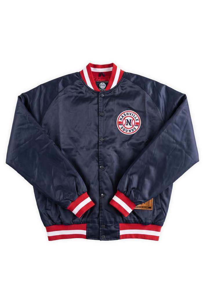 [ Nashville Sounds ] Summer Revival Satin - Official League