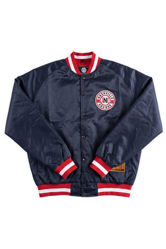 [ Nashville Sounds ] Summer Revival Satin - Official League