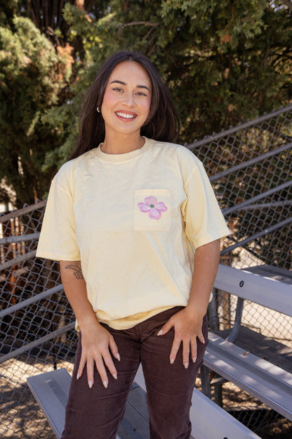 [ NC Courage ] Dogwood Flower Premium Tee