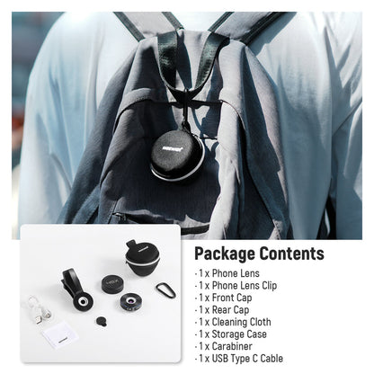 Package Contents of the NEEWER LS-32 PRO 45X Mini Pocket Microscope Lens