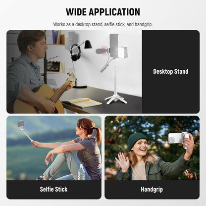 Wide Applications of the NEEWER P15 3-in-1 Handheld Selfie Stick Tripod