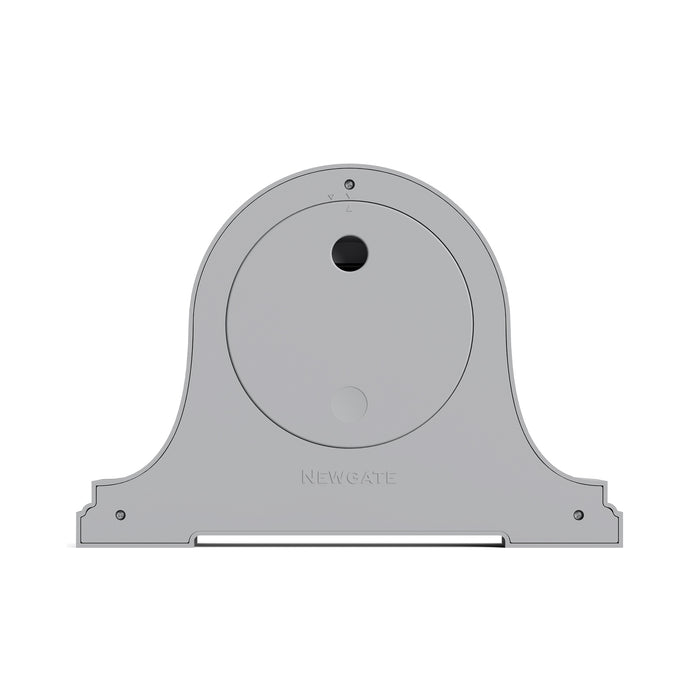 Newgate Broadway mantel clock in grey
