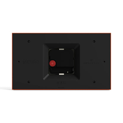 Newgate Mini Metro mantel clock in orange