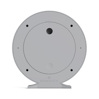 Newgate Q Mantel clock in grey