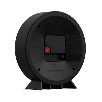 Newgate Theatre mantel clock in black