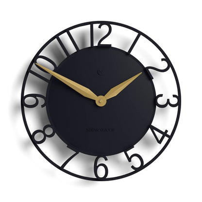 Newgate Time Traveller wall clock in petrol blue 35cm