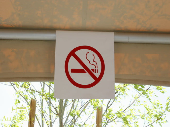 No Smoking Sign.
