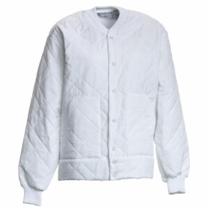 Nybo Hvid Unisex Clima Sport Termojakke, Rygklap