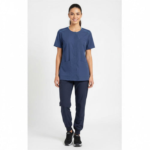 Nybo Navy Unisex Super Cool Bukser, Pull-on, Stretch
