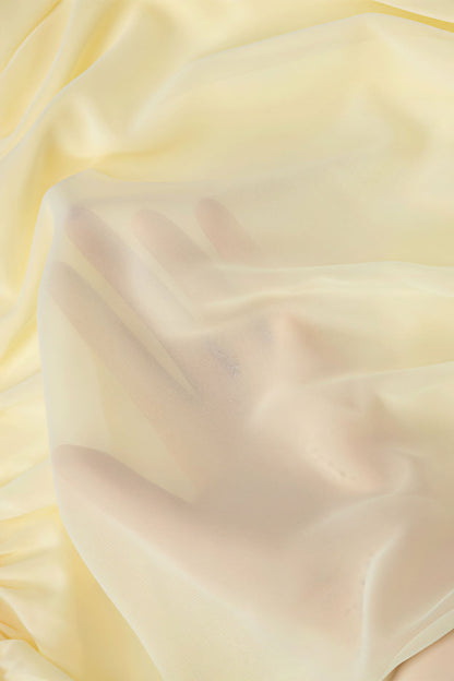 Off Shoulder Sheer Mesh Cami Bodycon Yellow Mini Dress