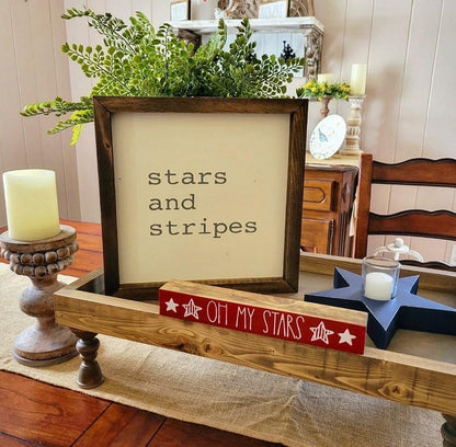 Oh My Stars <br>Shelf Saying