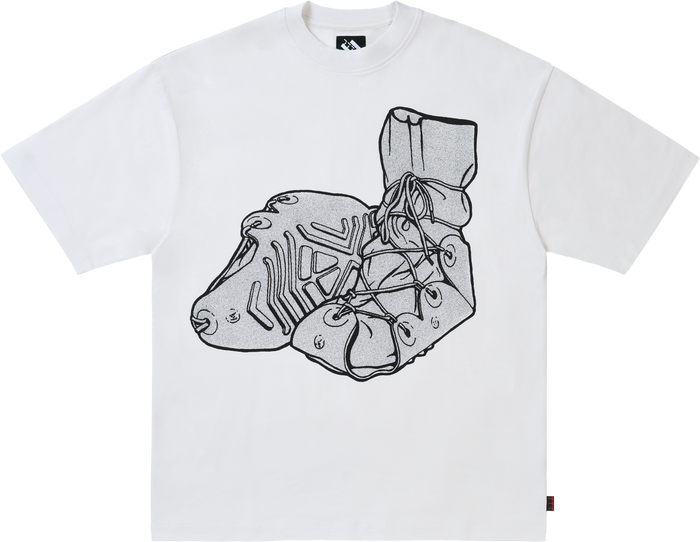 OVERBOOT T-SHIRT WHITE