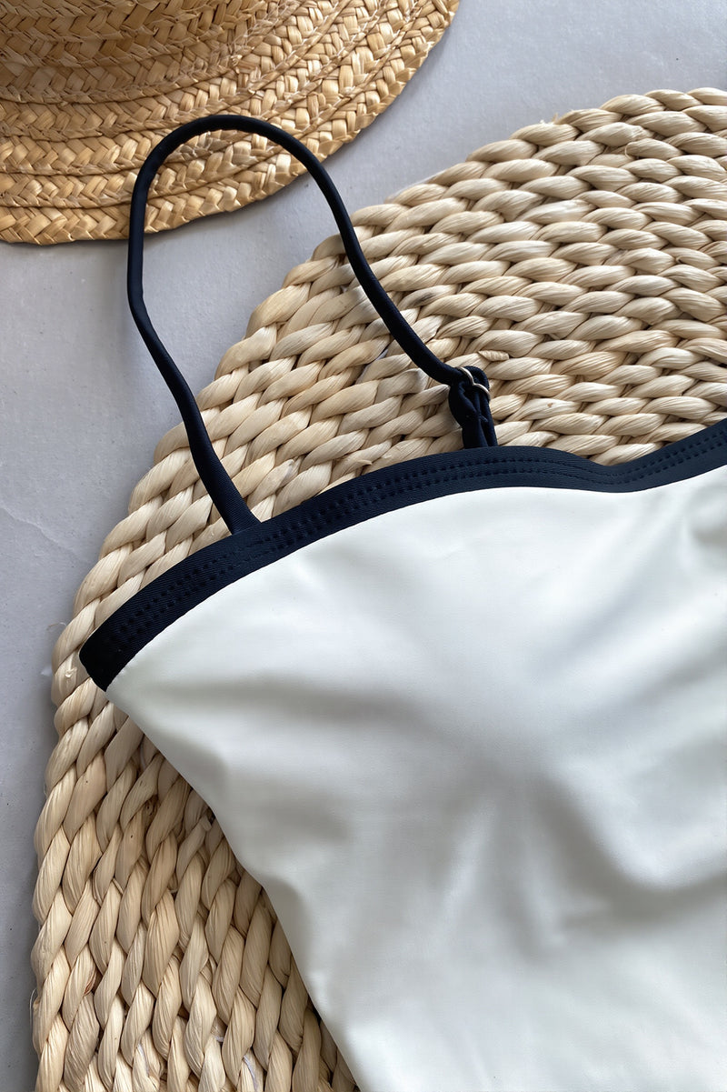 Padded Sexy Patchwork One Piece Swimwear