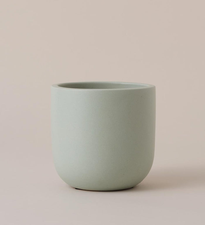 Pistachio Earthenware Pot (14cm)