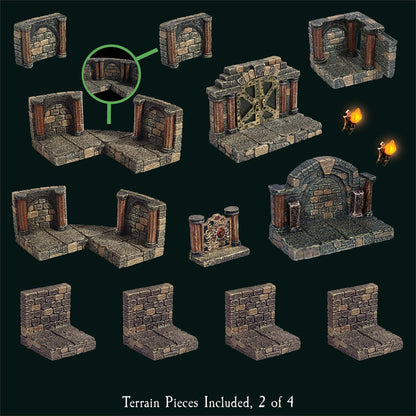 Plaguestone Sinister Dungeon Lair Encounter (Unpainted)