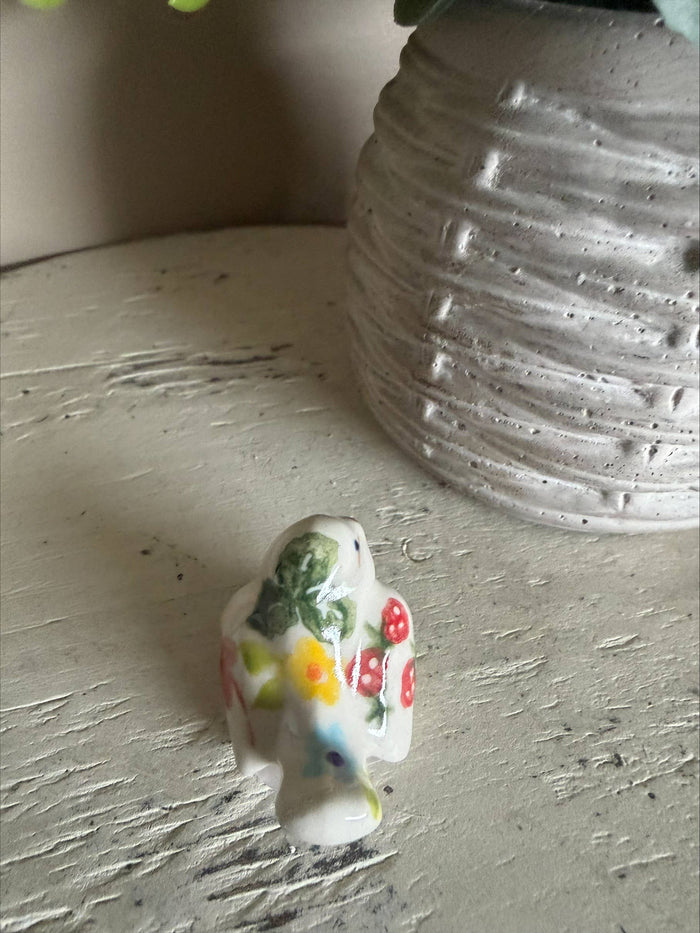Polish Pottery Mini Bird