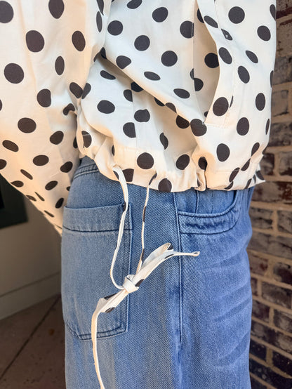 Polka Dot Rain Jacket