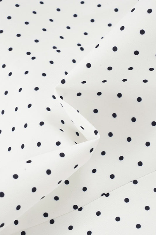 Polka Dot Tube Button Two Piece Set
