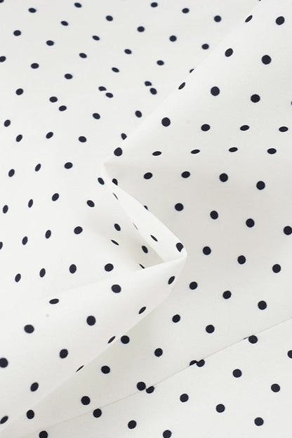 Polka Dot Tube Button Two Piece Set