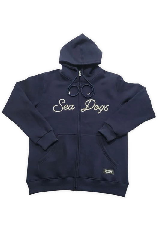 [ Portland Sea Dogs ] Zip Live-In Hoodie - Official League
