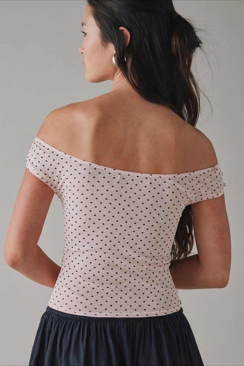 Print One Shoulder Ruched Cropped T-shirt