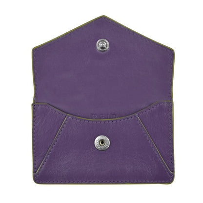 Purple Envelope Business Card Wallet