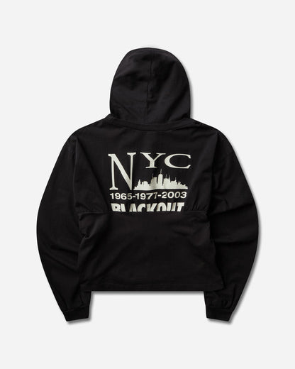 Protocol Index Reconstructed Hourglass Hoodie Black Sweatshirts Hoodies PI26SSMH01 BLACK