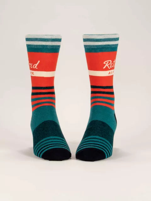 Retired as Fuck Crew Socks