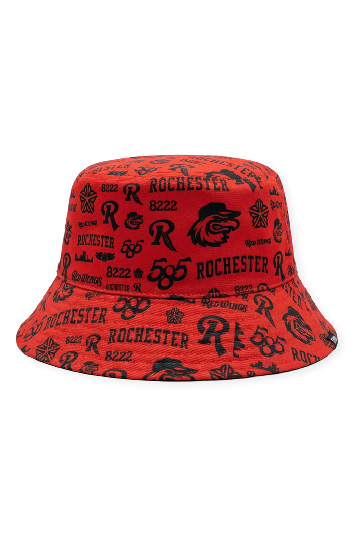 [ Rochester Red Wings ] 585 Reversible Bucket - Official League