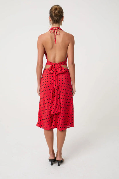 ROSA MIDI SKIRT - Love McNicoll