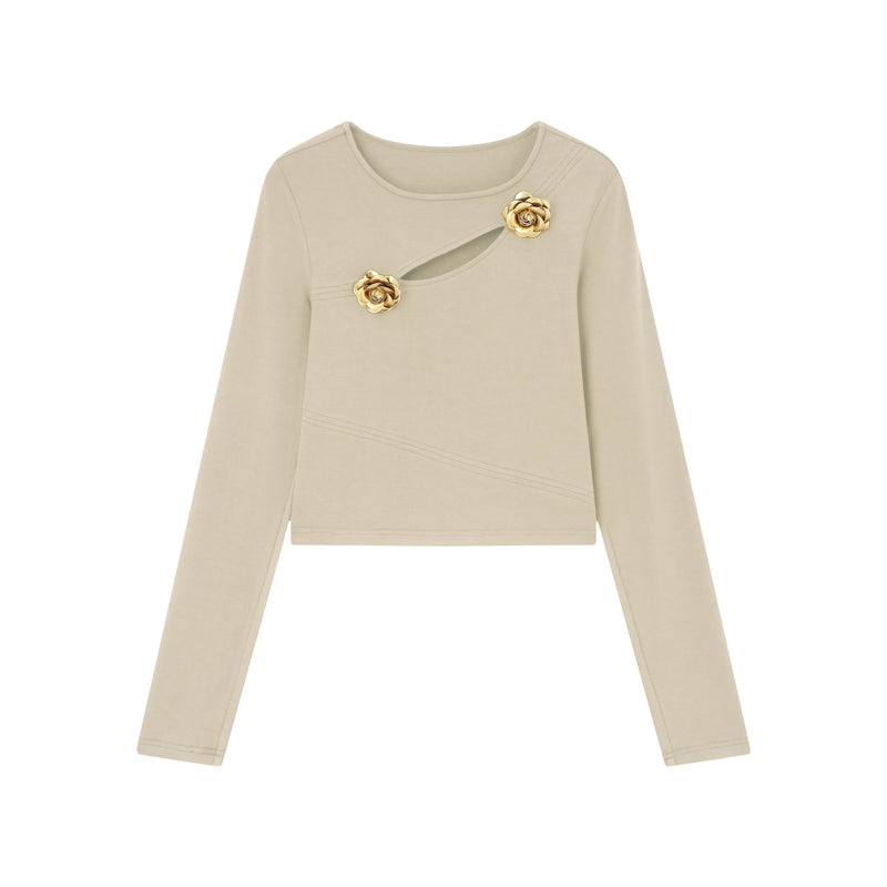 Rosette long sleeve set