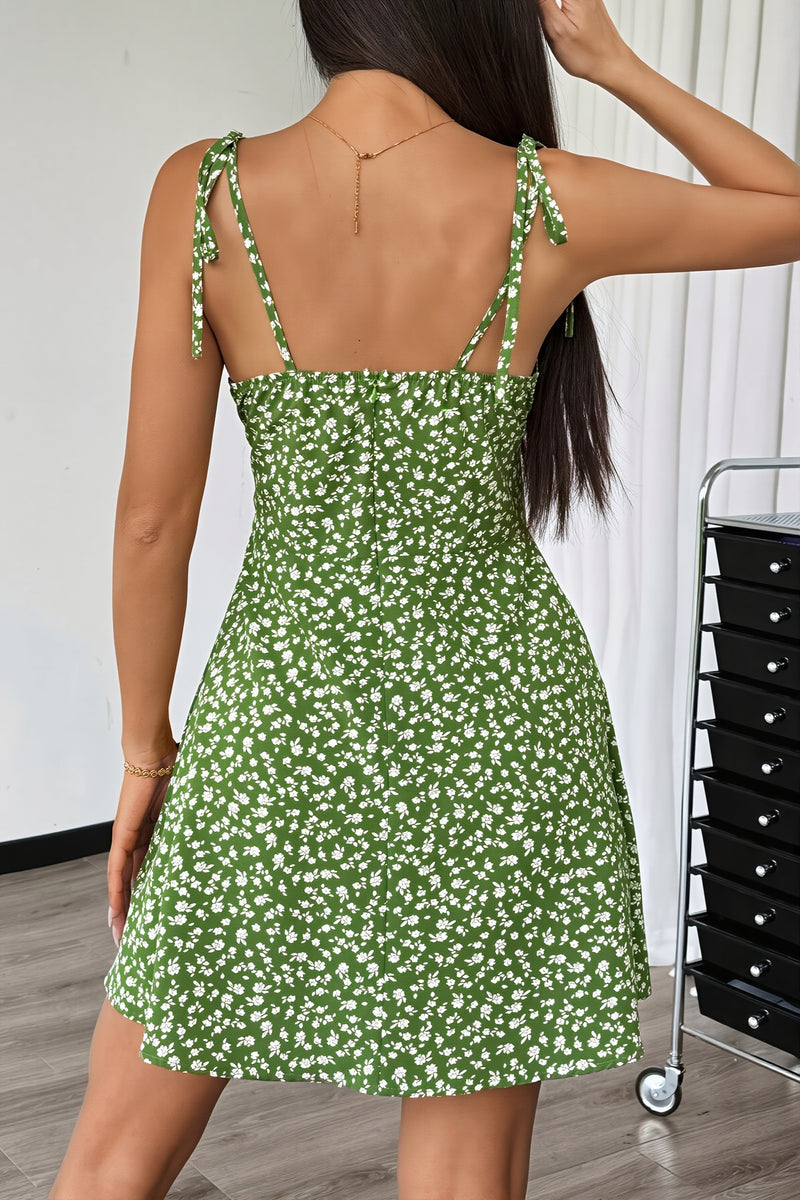 Ruched A Line Loose Mini Dress