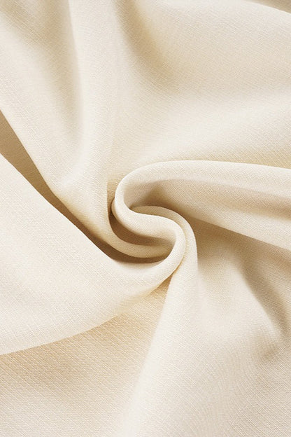 Ruffle Smocked A Line Swing Skirt