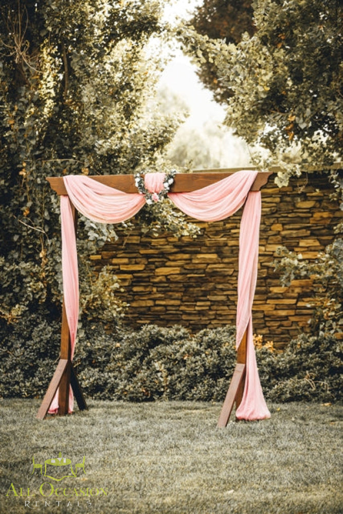 Rustic Wedding Arch.