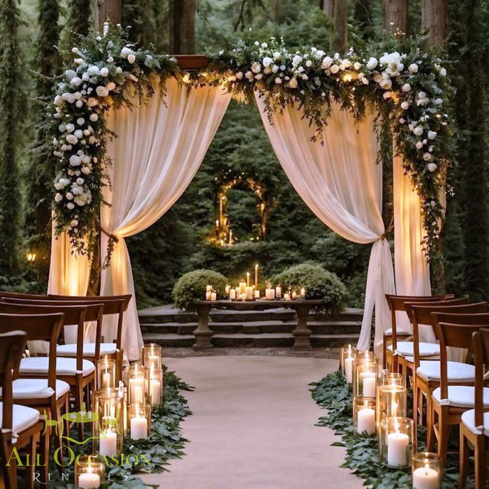 Rustic Wedding Arch.