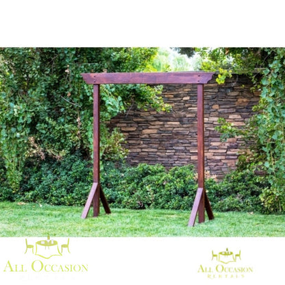 Rustic Wedding Arch.