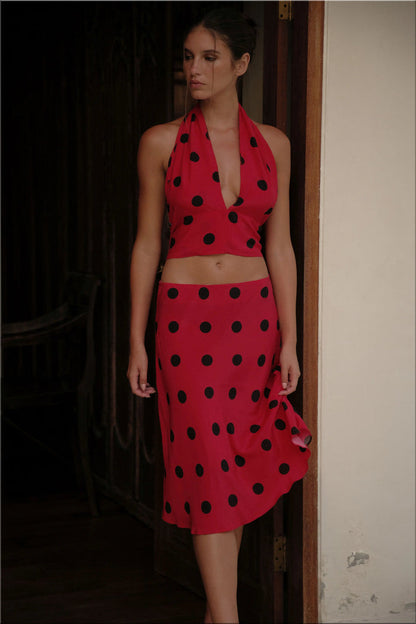 SAINT TOP | RED POCKA - Love McNicoll
