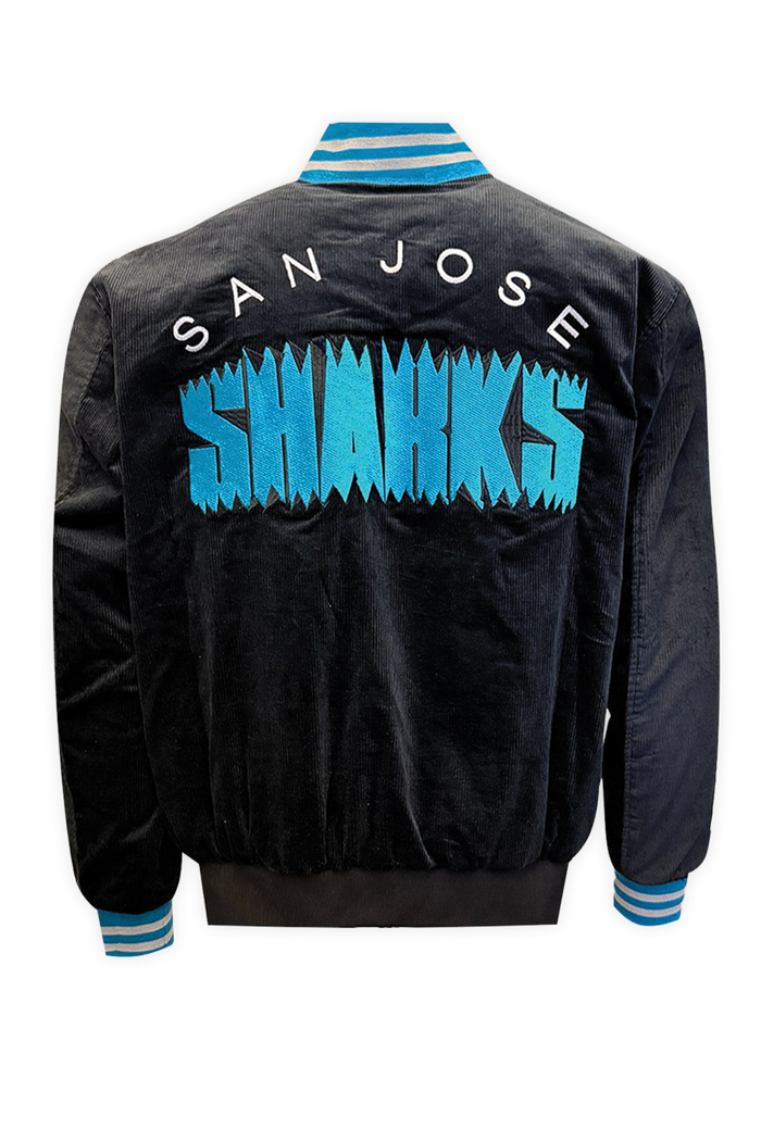 [ San Jose Sharks ] Retro Cord Jacket