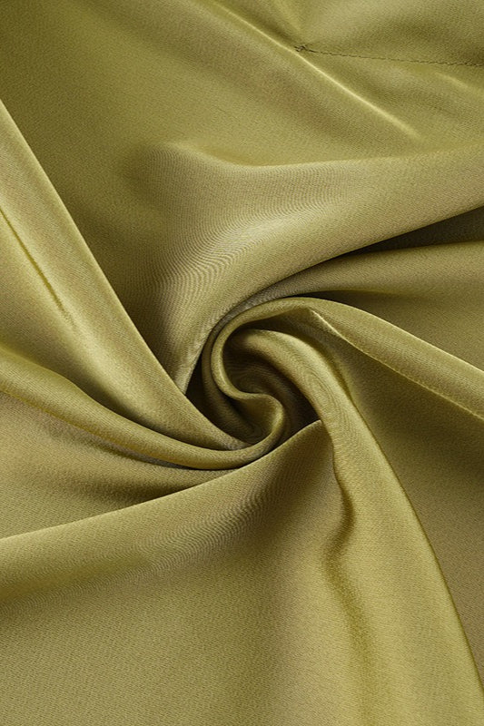 Satin Hollow Ruffle Bodycon Mini Dress