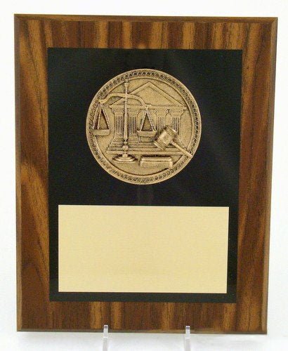Scales of Justice Plaque - Schoppy's Since 1921
