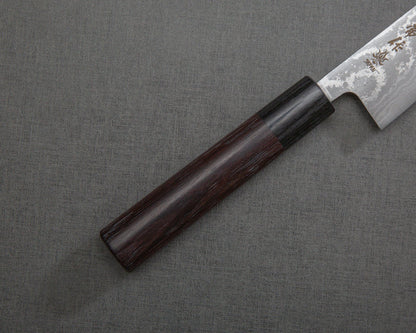 Seki Kanetsune "Zen-Bokashi" Aogami #2 Damascus 135mm Petty