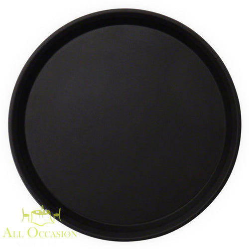 Black serving tray for events and parties from Corona event rentals.