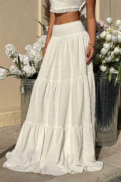 Sexy High Rise Layered Flowy Skirt