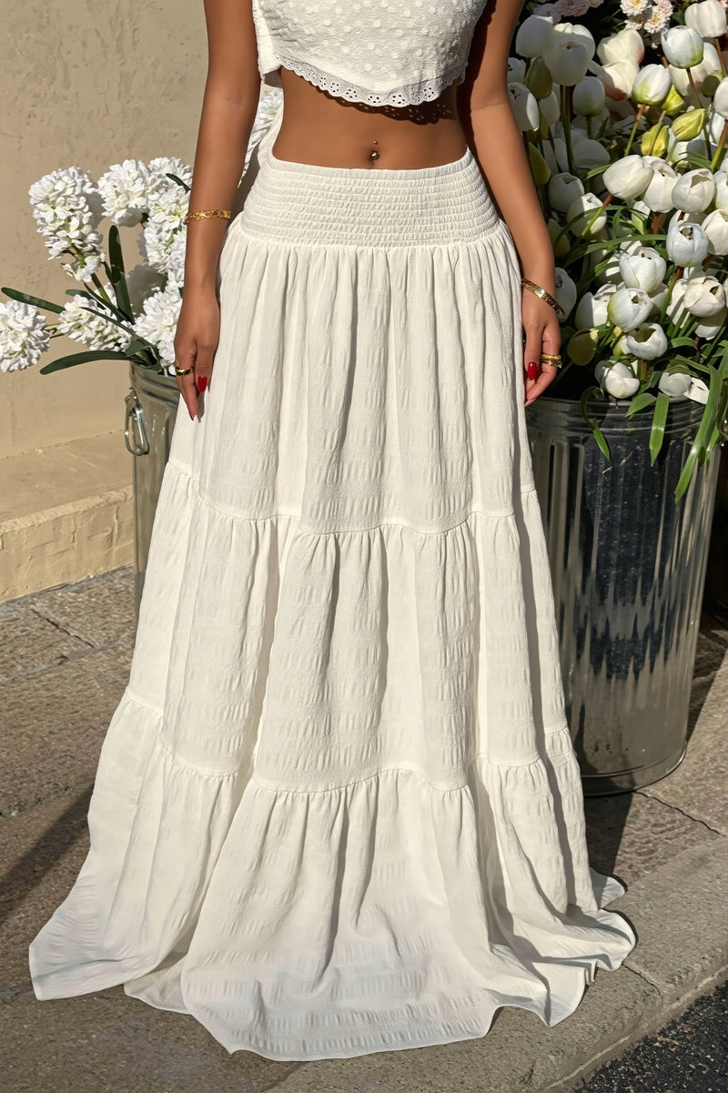 Sexy High Rise Layered Flowy Skirt