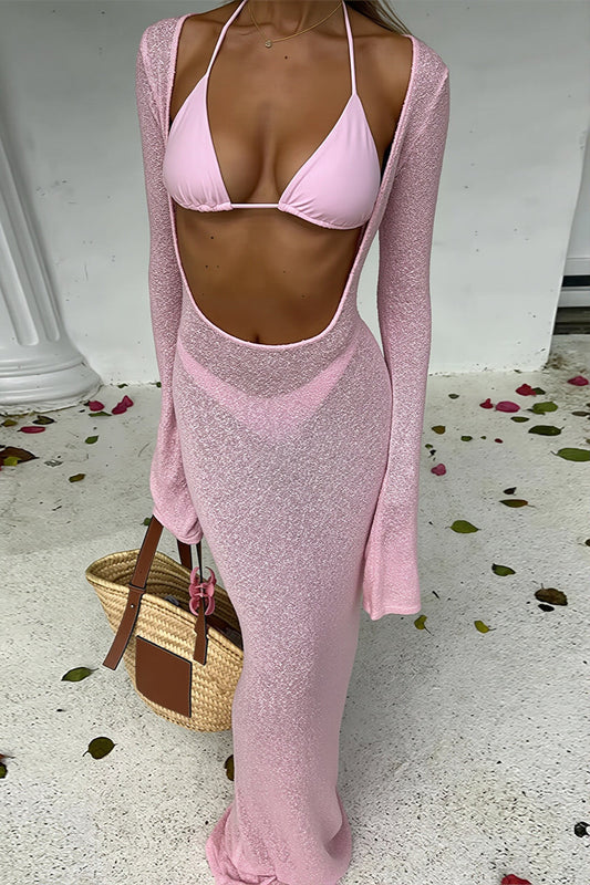 Sexy Split Fit Three Piece Swim Sets