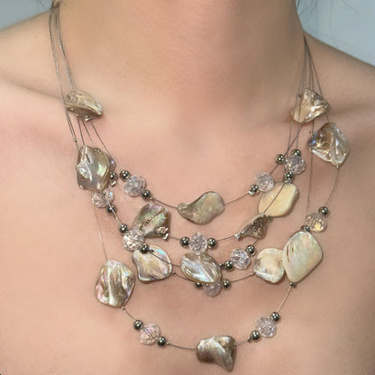 Shell Irregular Boho Minimal NeckLace